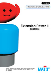 WiT Extension Power II Manuel D'utilisation