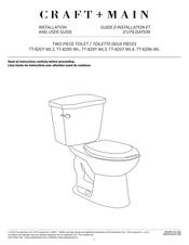 CRAFT+MAIN TT-8207-WL4 Guide D'installation Et D'utilisation