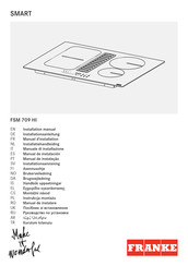 Franke Smart FSM 709 HI Manuel D'installation