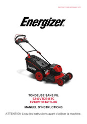 Energizer EZ40VTDE46TC Manuel D'instructions