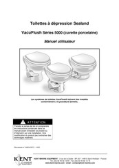 SeaLand VacuFlush 5000 Serie Manuel Utilisateur