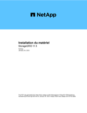 NetApp StorageGRID 11.5 SG100 Installation