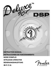 Fender Deluxe 90 DSP Mode D'emploi