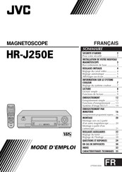 JVC HR-J250E Mode D'emploi