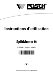 Posch M2352 Instructions D'utilisation