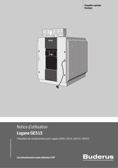 Buderus Logano GE515 Notice D'utilisation