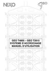 Nexo GEO T4805 Manuel D'utilisation