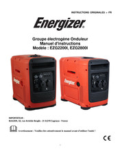 Energizer EZG2800I Manuel D'instructions