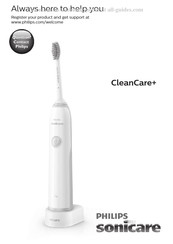 Philips sonicare CleanCare+ Mode D'emploi