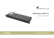 Thomann Stairville DMX Splitter 4 MKIII 19 Notice D'utilisation