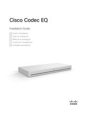 Cisco Codec EQ Guide D'installation