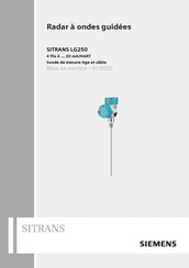 Siemens SITRANS LG250 Guide De Mise En Service