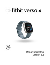 Fitbit VERSA 4 Manuel Utilisateur