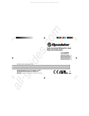 Roadstar CLR-4200FR Manuel D'instructions