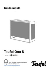 Teufel One S Guide Rapide