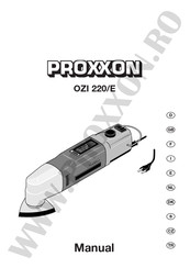 Proxxon OZI 220/E Mode D'emploi