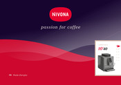 Nivona CafeRomatica 1040 Mode D'emploi