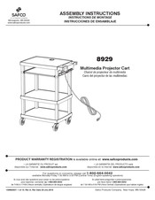 Safco 8929 Instructions D'assemblage