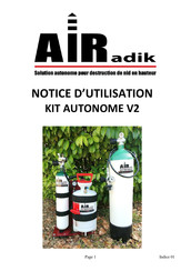 AIRADIK KIT AUTONOME V2 Notice D'utilisation