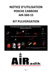 AIRADIK AIR-560-15 Notice D'utilisation