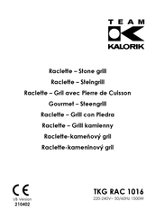 Kalorik TKG RAC 1016 Mode D'emploi