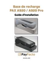 PayFacto PAX A920 Pro Guide D'installation