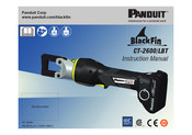 Panduit BlackFin CT-2600/LBT Manuel D'instructions