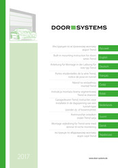 Door-Systems Trend FWO100/120-40 Instructions D'installation