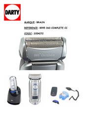 Braun 360 Complete 8995 Mode D'emploi