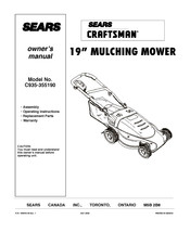 Sears Craftsman C935-355190 Guide D'utilisation