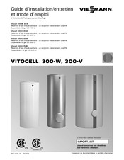 Viessmann VITOCELL 300-V Guide D'installation/Entretien Et Mode D'emploi