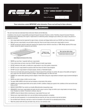 Rola V-TEX 59505 Guide D'instruction
