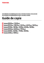 Toshiba e-STUDIO2010AC Guide De Copie