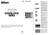 Nikon COOLPIX 990 Guide De Menus