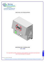 Bernay Automation ESG 2000 Manuel D'utilisation