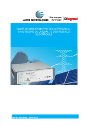 Alpes Technologies ALPTEC 2444 R+ Guide De Mise En Oeuvre