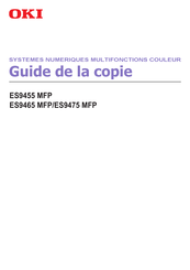 Oki ES9455 MFP Guide De La Copie