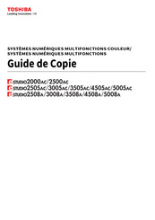 Toshiba E-STUDIO 2505AC Guide De Copie
