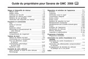 GMC Savana Guide De Propriétaire