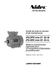 Nidec LEROY-SOMER FLSPX Serie Guide De Mise En Service Et De Maintenance