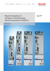 Bosch Rexroth IndraDrive C HCS02.1E-W0028 Guide De Projet
