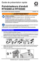 Graco RTX5500 Guide De Présentation Rapide