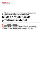 Toshiba E-STUDIO2000AC Guide De Résolution De Problèmes Matériel