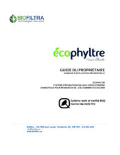 Biofiltra EC-6 Guide Du Propriétaire