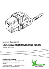 Ridder LogicDrive RLD80 Manuel Du Produit