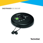 TechniSat DIGITRADIO CD 2GO BT Mode D'emploi