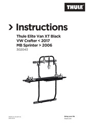 Thule Elite Van XT Black Instructions