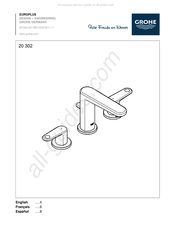 Grohe EUROPLUS 20 302 Instructions D'installation