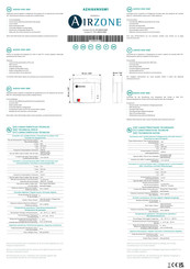 Airzone AZAI6KNX Serie Guide Rapide