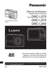 Panasonic Lumix DMC-LS70 Manuel D'utilisation